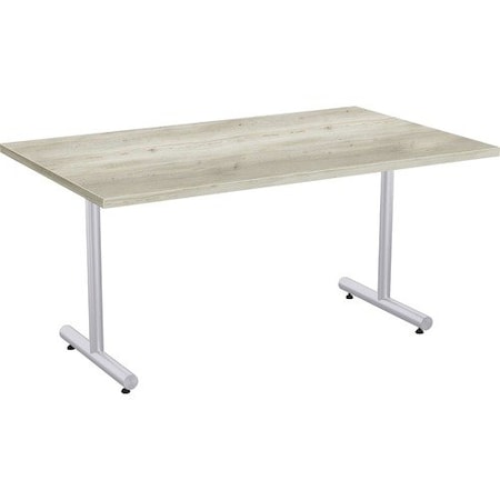 Special-T Table, Metallic Sand Base, 30inWx60inLx29inH, Aged Driftwood SCTKING3060SAD